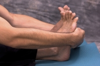 Foam Roller Ankle Stretches
